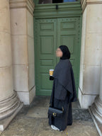 Abaya Cardigan with Scarf