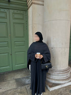 Abaya Cardigan with Scarf