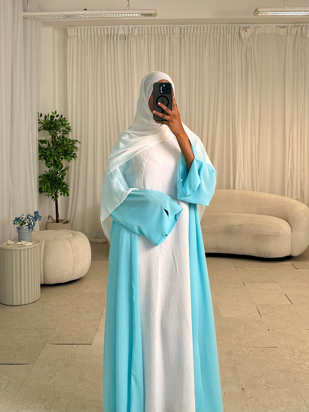 Chiffon Abaya (6 colours)
