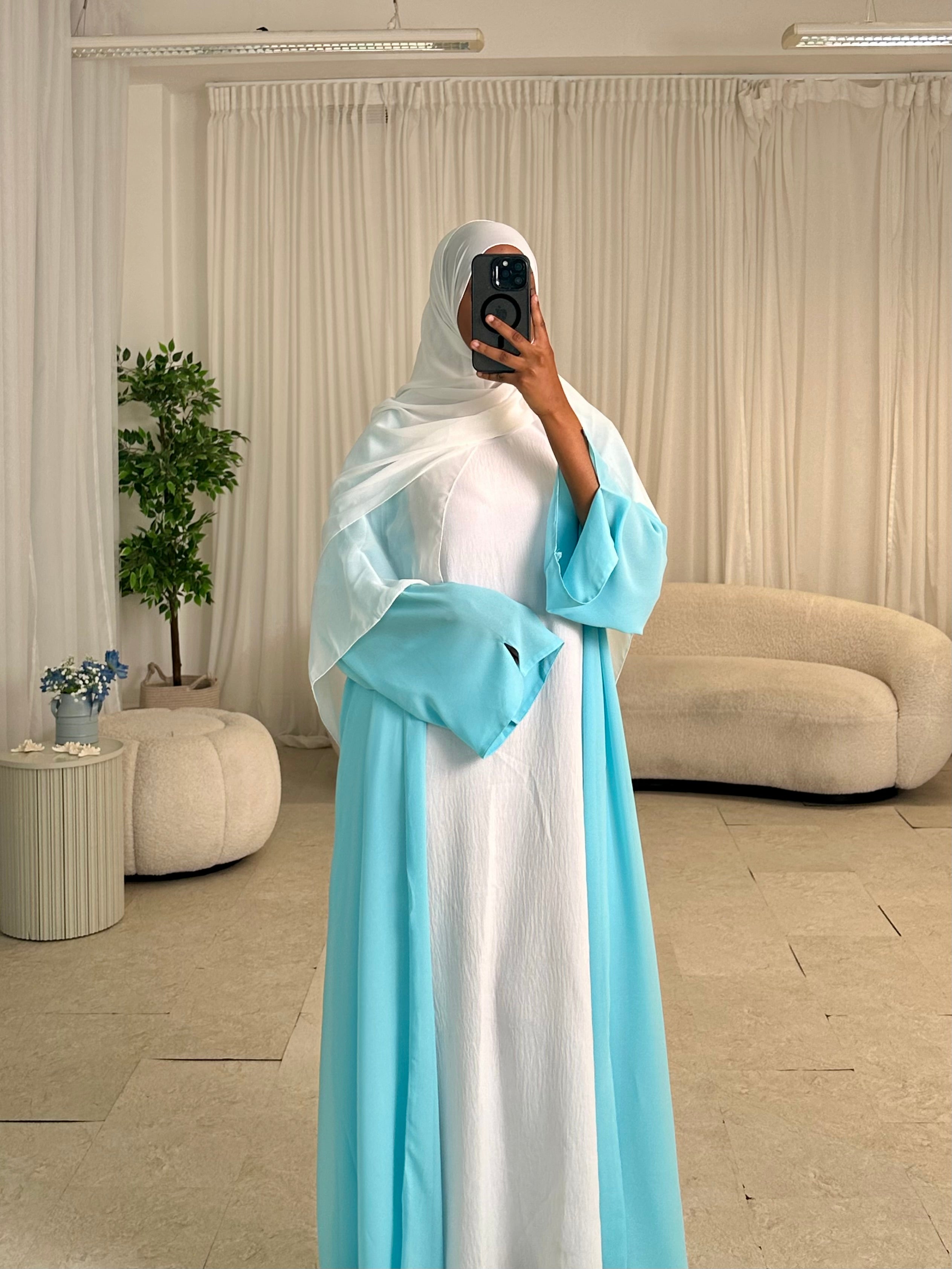 Chiffon Abaya (6 colours)