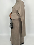 SALE~Brown Abaya Coat with Scarf