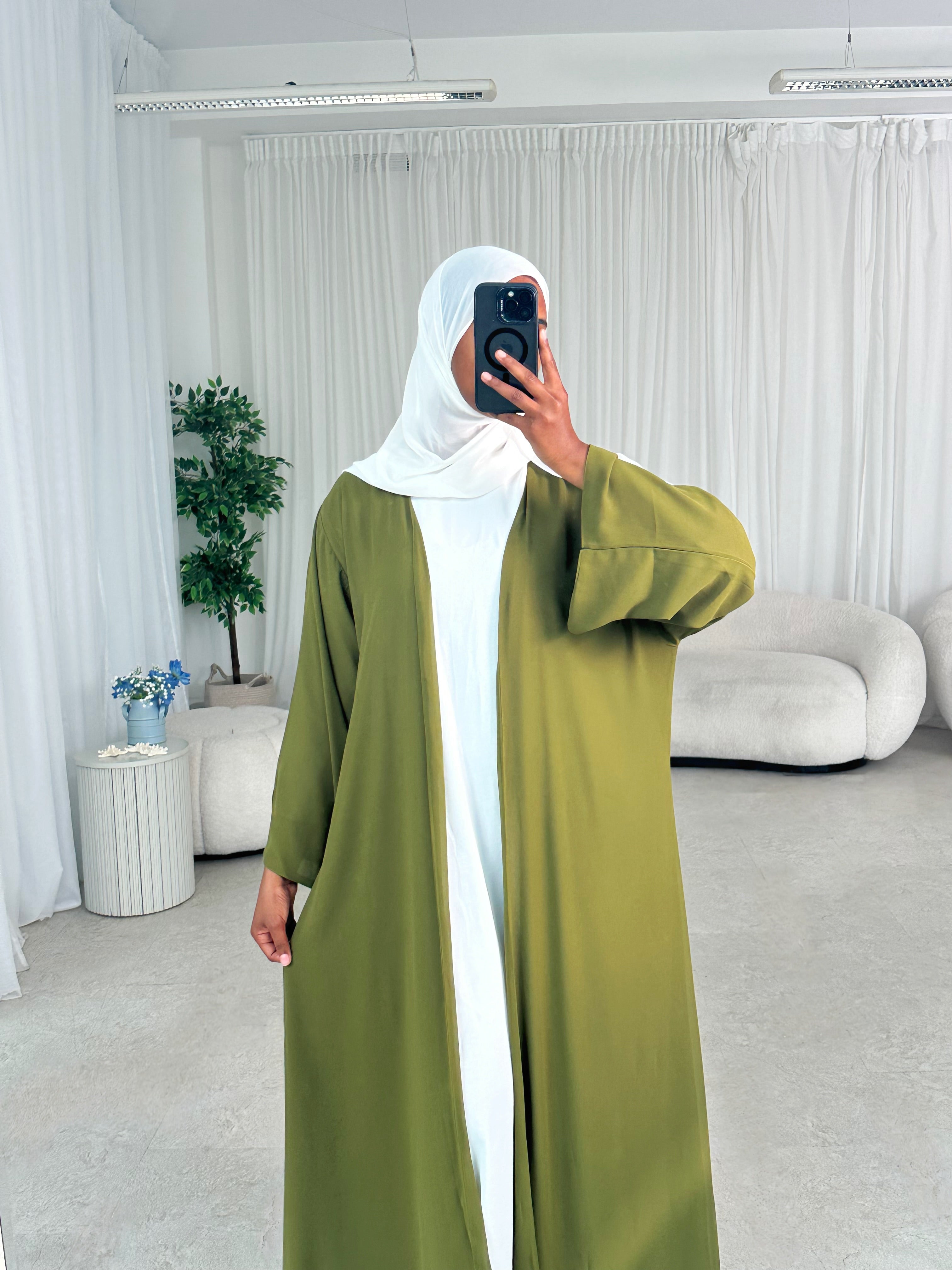 Chiffon Abaya (6 colours)