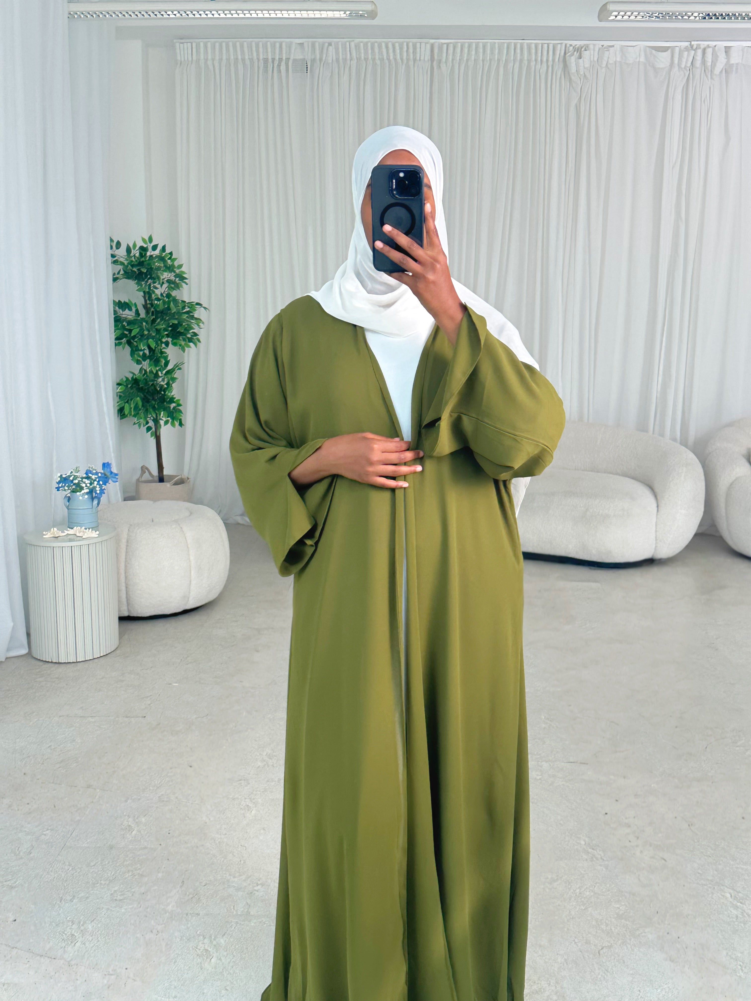 Chiffon Abaya (6 colours)